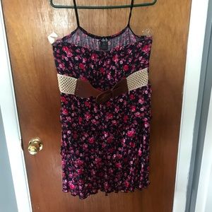 Deb Strapless Floral Dress